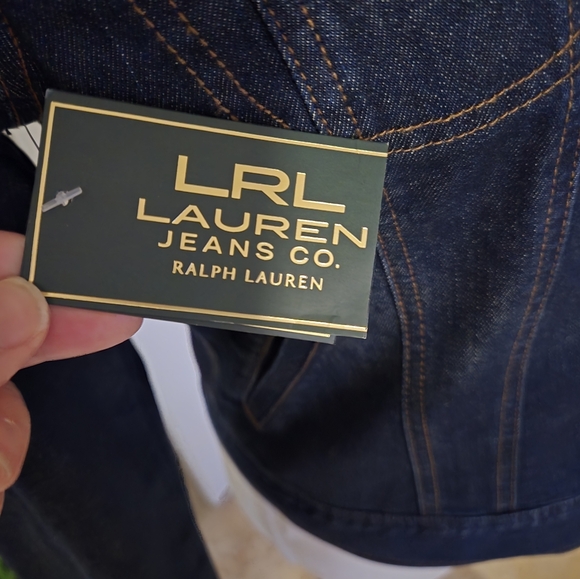 Ralph Lauren Dark Blue Jean Jacket - Picture 2 of 9